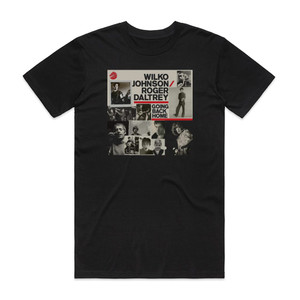 Wilko Johnson Going Back Home Album Cover T-Shirt Black Wilko Johnson Going Back Home Album Cover T-Shirt Black