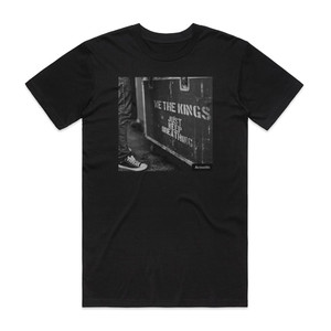 We the Kings Just Keep Breathing Acoustic Album Cover T-Shirt Black We the Kings Just Keep Breathing Acoustic Album Cover T-Shirt Black