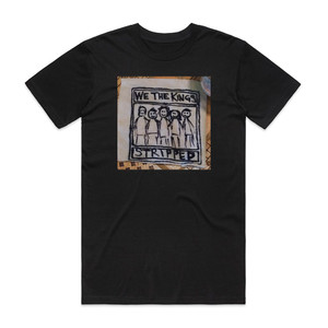 We the Kings Stripped Album Cover T-Shirt Black We the Kings Stripped Album Cover T-Shirt Black