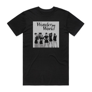Wonder Girls Wonder World Album Cover T-Shirt Black