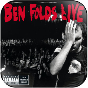 Ben Folds Ben Folds Live Album Cover Sticker Ben Folds Ben Folds Live Album Cover Sticker