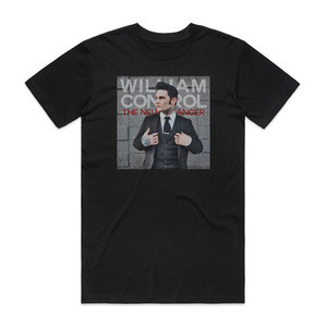 William Control The Neuromancer Album Cover T-Shirt Black