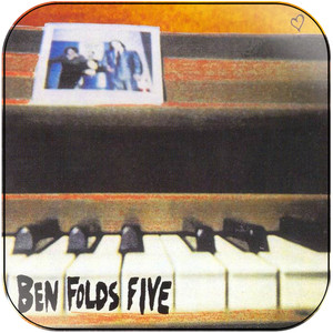 Ben Folds Five Ben Folds Five Album Cover Sticker Ben Folds Five Ben Folds Five Album Cover Sticker
