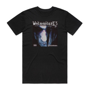 Wednesday 13 Skeletons Album Cover T-Shirt Black