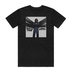 Wyclef Jean The Ecleftic 2 Sides Ii A Book Album Cover T-Shirt Black Wyclef Jean The Ecleftic 2 Sides Ii A Book Album Cover T-Shirt Black