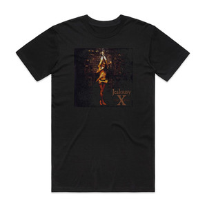 X JAPAN Jealousy Album Cover T-Shirt Black X JAPAN Jealousy Album Cover T-Shirt Black