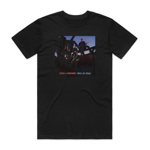 Xutos and Pontapes Circo De Feras Album Cover T-Shirt Black Xutos and Pontapes Circo De Feras Album Cover T-Shirt Black