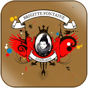 Brigitte Fontaine Kkland Album Cover Sticker Brigitte Fontaine Kkland Album Cover Sticker