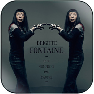 Brigitte Fontaine Lun Nempche Pas Lautre Album Cover Sticker