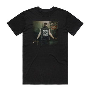 X-Rx Gasoline And Fire Album Cover T-Shirt Black