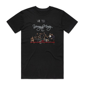 Young Money We Are Young Money 1 Album Cover T-Shirt Black