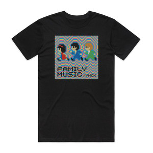 YMCK Family Music Album Cover T-Shirt Black YMCK Family Music Album Cover T-Shirt Black