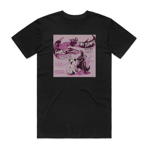 Yeah Yeah Yeahs Down Boy Album Cover T-Shirt Black Yeah Yeah Yeahs Down Boy Album Cover T-Shirt Black