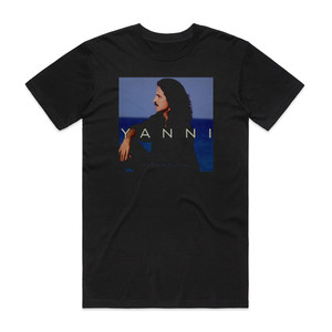 Yanni If I Could Tell You Album Cover T-Shirt Black Yanni If I Could Tell You Album Cover T-Shirt Black