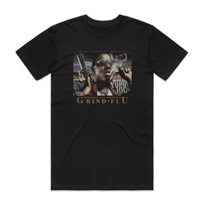 Yung Joc The Grind Flu Album Cover T-Shirt Black