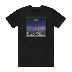 Yes Yesshows 1 Album Cover T-Shirt Black Yes Yesshows 1 Album Cover T-Shirt Black