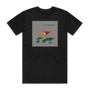 Yes 9012Live The Solos Album Cover T-Shirt Black