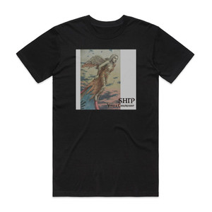 Yuka and Chronoship Ship Album Cover T-Shirt Black Yuka and Chronoship Ship Album Cover T-Shirt Black