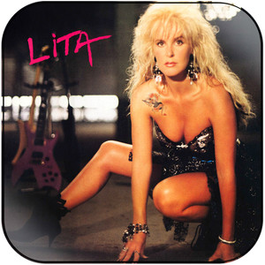 Lita Ford Lita Album Cover Sticker Lita Ford Lita Album Cover Sticker