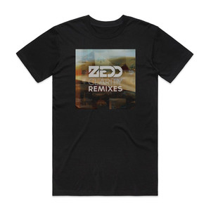 Zedd Clarity Remixes 1 Album Cover T-Shirt Black Zedd Clarity Remixes 1 Album Cover T-Shirt Black