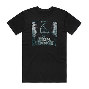Zion and Lennox Los Verdaderos Album Cover T-Shirt Black Zion and Lennox Los Verdaderos Album Cover T-Shirt Black