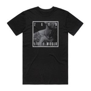 ZAYN Like I Would Album Cover T-Shirt Black ZAYN Like I Would Album Cover T-Shirt Black