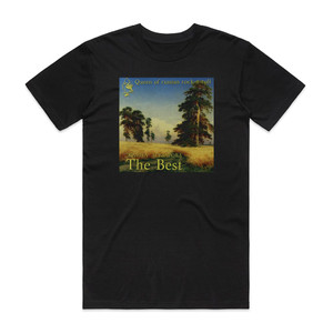 Zhanna Aguzarova The Best Album Cover T-Shirt Black Zhanna Aguzarova The Best Album Cover T-Shirt Black