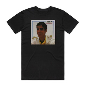 Zeca Pagodinho Zeca Pagodinho Album Cover T-Shirt Black Zeca Pagodinho Zeca Pagodinho Album Cover T-Shirt Black