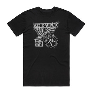 Zebrahead Way More Beer Live In Kln Germany Album Cover T-Shirt Black