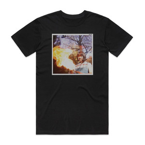 Zach Hill Face Tat Album Cover T-Shirt Black