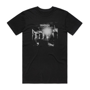 Zemfira Live Album Cover T-Shirt Black Zemfira Live Album Cover T-Shirt Black