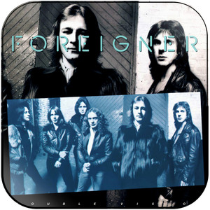 Foreigner Double Vision Album Cover Sticker