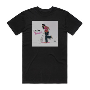 Zazie Ze Live Album Cover T-Shirt Black Zazie Ze Live Album Cover T-Shirt Black