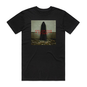 Zao The Fear Is What Keeps Us Here Album Cover T-Shirt Black Zao The Fear Is What Keeps Us Here Album Cover T-Shirt Black