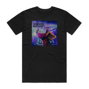 Zenobia Ngel Negro Live In Madrid Album Cover T-Shirt Black Zenobia Ngel Negro Live In Madrid Album Cover T-Shirt Black