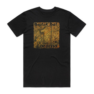 Zarama Bostak Bat Album Cover T-Shirt Black