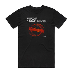 Zanov Moebius 256 301 Album Cover T-Shirt Black Zanov Moebius 256 301 Album Cover T-Shirt Black