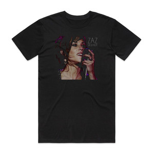 ZAZ Sur La Route Album Cover T-Shirt Black ZAZ Sur La Route Album Cover T-Shirt Black