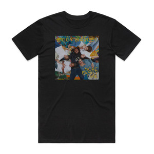 Ziggy Marley More Family Time Album Cover T-Shirt Black Ziggy Marley More Family Time Album Cover T-Shirt Black