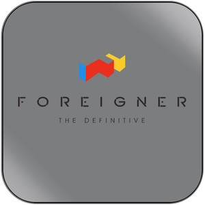 Foreigner The Definitive Album Cover Sticker Foreigner The Definitive Album Cover Sticker