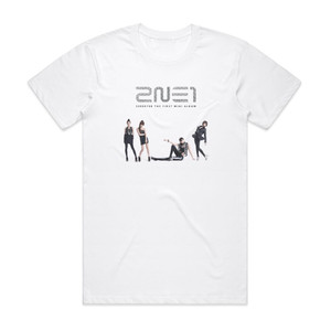 2NE1 2Ne1 Album Cover T-Shirt White 2NE1 2Ne1 Album Cover T-Shirt White