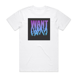 3OH3 Want 1 Album Cover T-Shirt White 3OH3 Want 1 Album Cover T-Shirt White