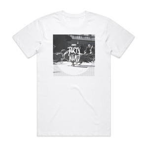 3OH3 Dirty Mind 1 Album Cover T-Shirt White 3OH3 Dirty Mind 1 Album Cover T-Shirt White