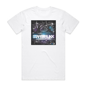 3OH3 Starstrukk Album Cover T-Shirt White 3OH3 Starstrukk Album Cover T-Shirt White