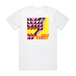 3OH3 Robot Album Cover T-Shirt White 3OH3 Robot Album Cover T-Shirt White