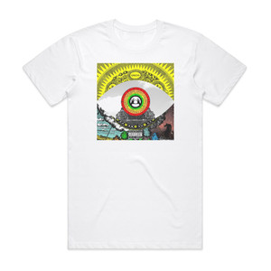 3OH3 Omens Album Cover T-Shirt White 3OH3 Omens Album Cover T-Shirt White