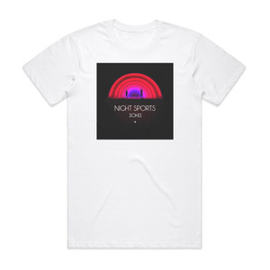 3OH3 Night Sports Album Cover T-Shirt White 3OH3 Night Sports Album Cover T-Shirt White