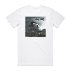 4Arm Survivalist Album Cover T-Shirt White 4Arm Survivalist Album Cover T-Shirt White