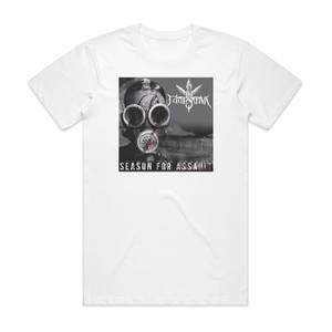 8 Foot Sativa Season For Assault Album Cover T-Shirt White 8 Foot Sativa Season For Assault Album Cover T-Shirt White