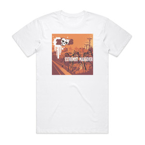 28 Days Extremist Makeover Album Cover T-Shirt White 28 Days Extremist Makeover Album Cover T-Shirt White